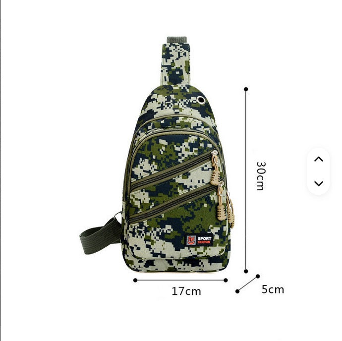 Men's Army Chest Bag