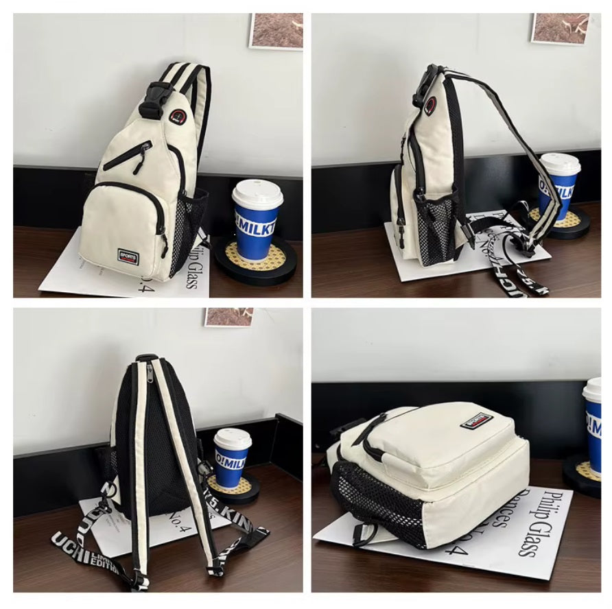 Unisex Backpack Crossbody Chest Bag