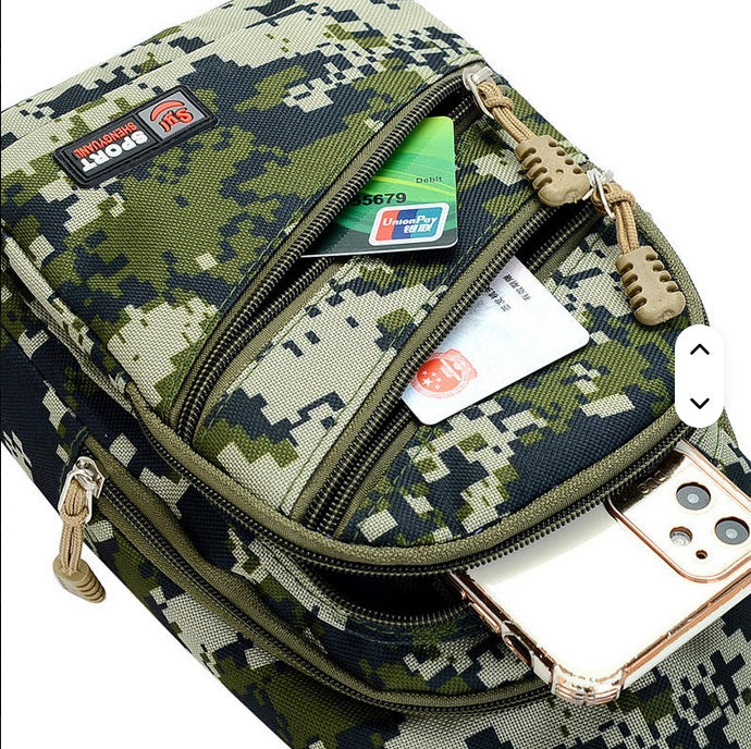 Men's Army Chest Bag