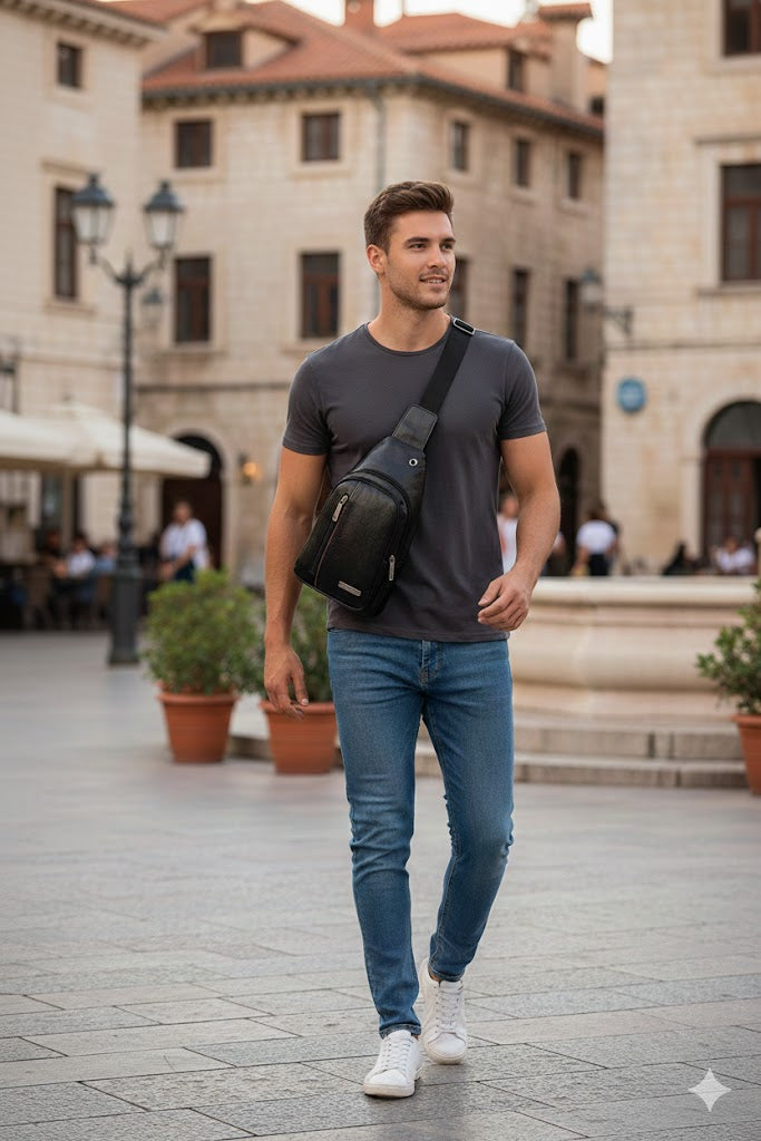 Men's Chest Bag