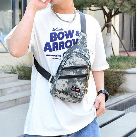 Men's Army Chest Bag